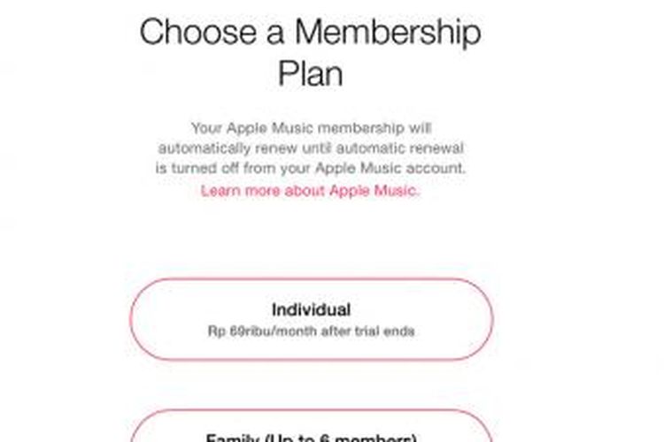 Bocoran Apple Music Indonesia