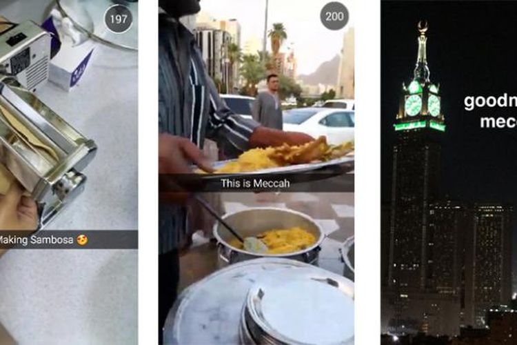 Snapchat Live dari Mekah