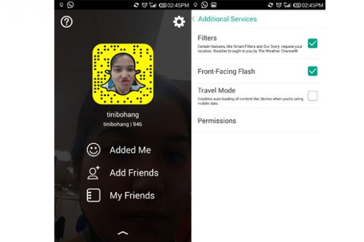Snapchat kini bisa lebih hemat data dengan pengaturan Travel Mode