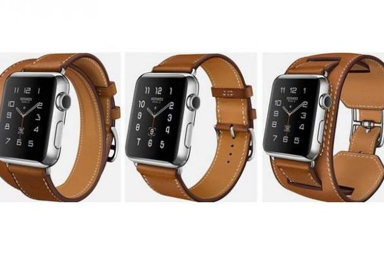 Apple Watch Hermes hadir dalam tiga varian tali