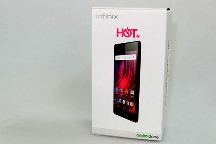 Kotak kemasan Infinix Hot 2