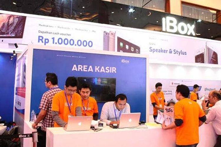 Booth iBox di Indocomtech 2015