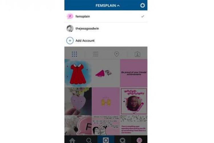 Instagram uji coba fitur multiple account