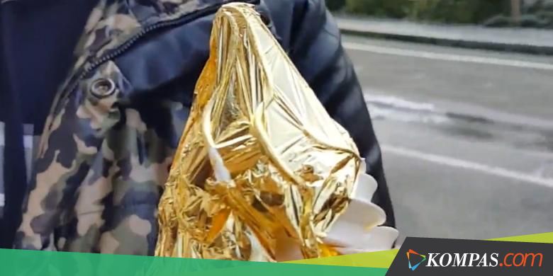 Wajib Coba, Es Krim Berlapis Emas di Jepang