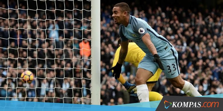 Gabriel Jesus Antarkan Manchester City ke Peringkat Ketiga