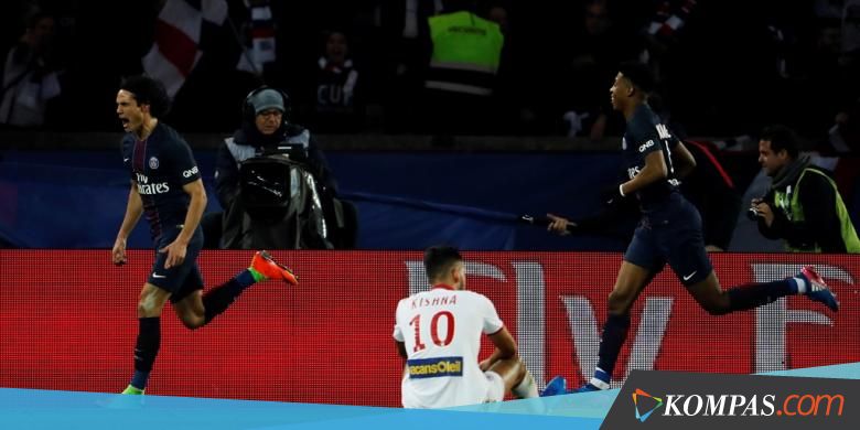 PSG dan Monaco Raih Kemenangan Tipis