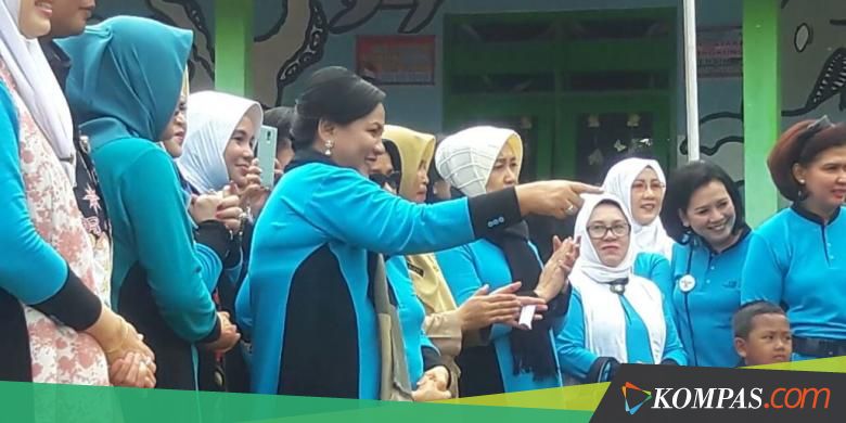Gemasnya Iriana Jokowi Melihat "Marching Band" Anak-anak PAUD