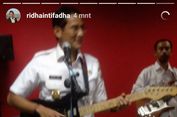 Saat Sandiaga 'Ngeband' Bareng Kepala BKD DKI