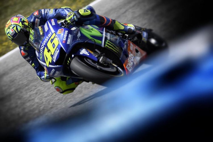 MOTOGP.COM Pebalap Movistar Yamaha MotoGP asal Italia, Valentino Rossi ...