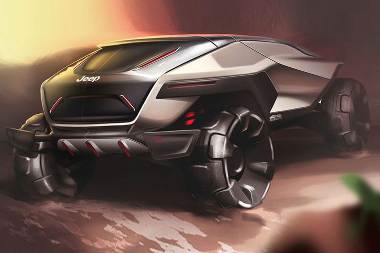 Jeep Off-roader 2035.(Carscoops)