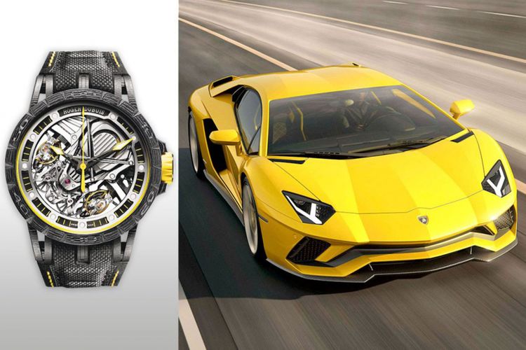 Roger Dubuis dan Lamborghini Excalibur Aventador S