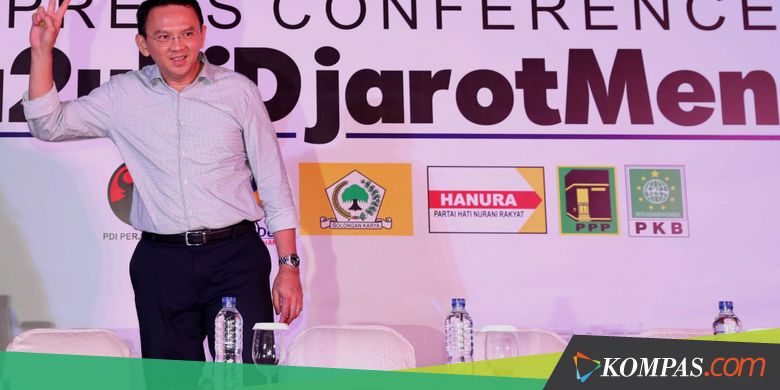 Sempat-sempatnya Ahok Melucu Pada Pidato Kekalahannya...