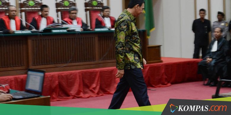 Artinya Ahok Dituntut 1 Tahun Penjara dengan 2 Tahun Masa Percobaan