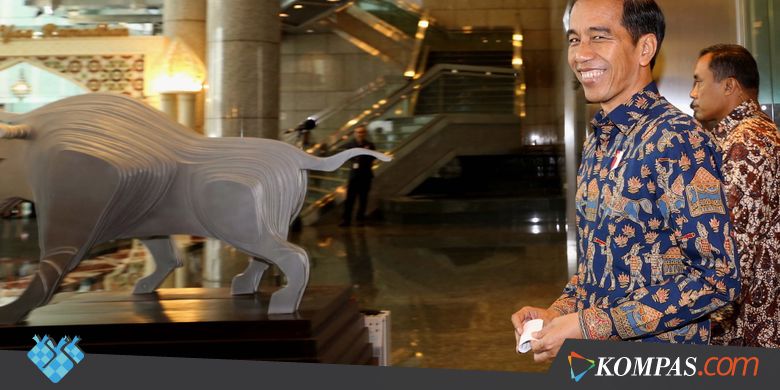 BEI Laporkan Perusahaan Nasional yang "Listing" di Luar Negeri pada Jokowi