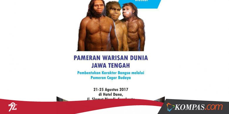 Soal Gambar Manusia Purba di Poster Pameran, Ini Penjelasan Kemendikbud
