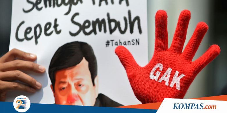 KPK: Kami Masih Percaya Kalau Novanto Sakit