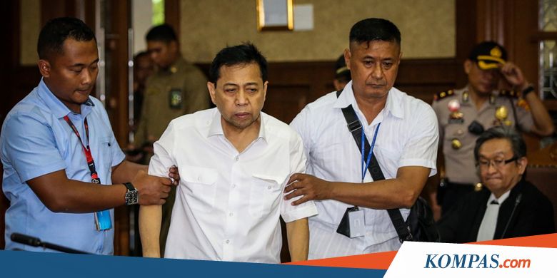 Melihat Perjalanan Setya Novanto dalam Kasus E-KTP pada 2017
