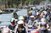 Di Jalan Nasional, Sepeda Motor Dominasi Kendaraan Keluar Jakarta