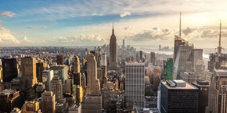 New York City, tempat diselenggarakannya ICINC NY 2017 yang digagas Bekraf dan NY NOW 2017 yang juga diikuti delapan merek Indonesia hasil seleksi Bekraf. 