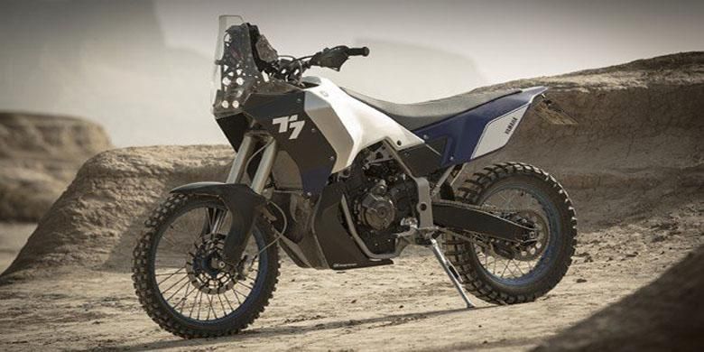 Konsep sepeda motor adventure Yamaha T7.