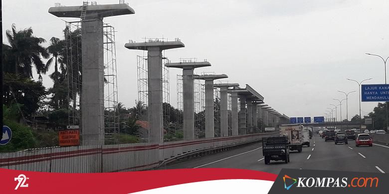 Progres Proyek LRT Jabodebek Baru Mencapai 17 Persen