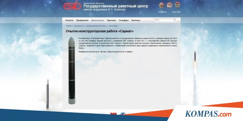 Rusia Umumkan Uji Coba Misil yang Bisa Hancurkan "Perisai" AS