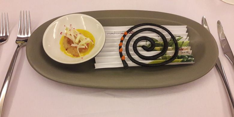 Obat Nyamuk lime leaf chili paste di Yans House Hotel Bali, Jalan Kartika Tuban, Kuta, Rabu (17/5/2017).