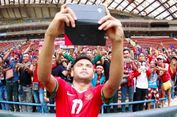 Alasan Luis Milla Geser Saddil Ramdani Jadi Bek Kiri