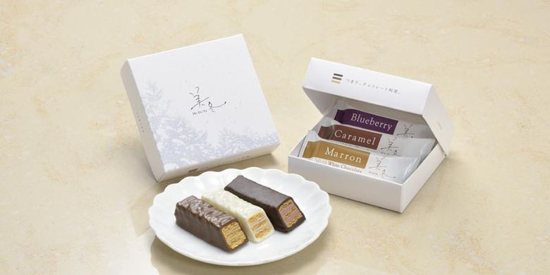 Kue mille-feuille ini sering dijadikan oleh-oleh wisatawan saat berkunjung ke Hokkaido, Jepang. Kue ini bisa diperoleh di toko-toko di bandara, seperti di Bandar Udara Chitose Baru (New Chitose Airport Terminal).(KARAKSA MEDIA)