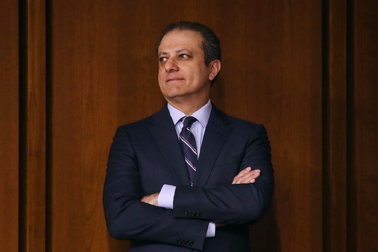 Mantan Jaksa Federal AS di New York, Preet Bharara.(Drew Angerer/Getty Images).