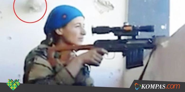 Nyaris Tewas Ditembak ISIS, "Sniper" Perempuan Kurdi Hanya Tertawa