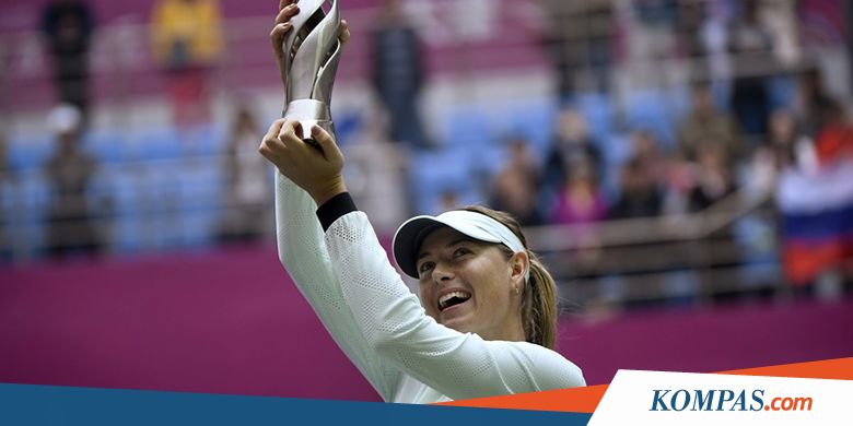 Peringkat Sharapova Meroket setelah Juara Tianjin Terbuka