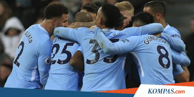 Hasil Liga Inggris, Man City Lanjutkan Rekor Kemenangan Beruntun