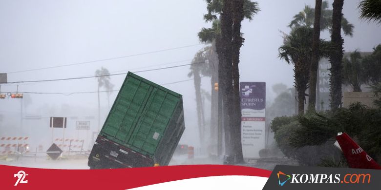 Badai Harvey Menyapu Texas, Trump Deklarasikan Darurat Bencana