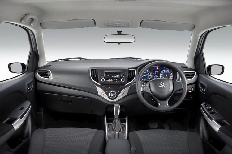 Interior Suzuki Baleno Hatchback.