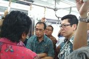 Resmikan Perumahan di Banten, Dua Menteri Naik KRL
