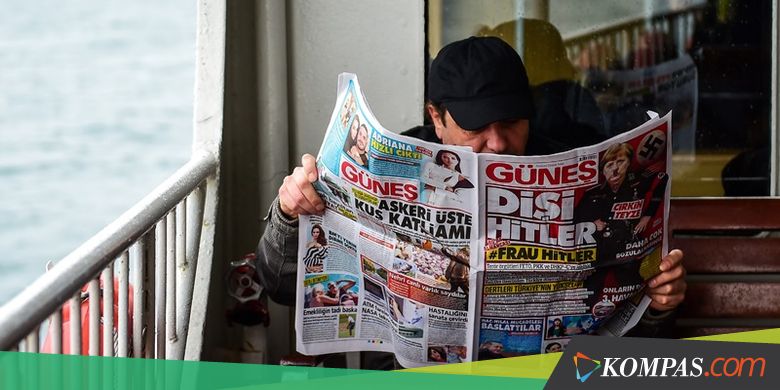 Harian Turki Sebut Kanselir Jerman Sebagai "Nyonya Hitler"