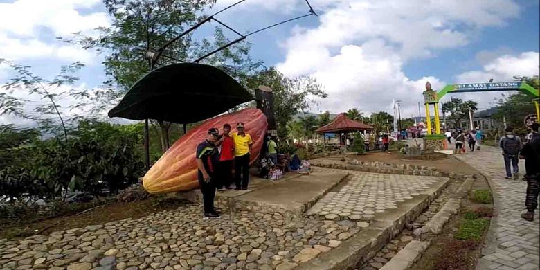 Doesoen Kakao yang berada di wilayah perkebunan PTPN XII, Kecamatan Glenmore, Kabupaten Banyuwangi, Jawa Timur.