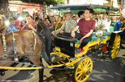 Malam Minggu, Jokowi Ajak Cucu Naik Andong di Malioboro
