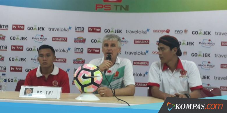 Kegelisahan Kolev Setelah PS TNI Belum Terkalahkan