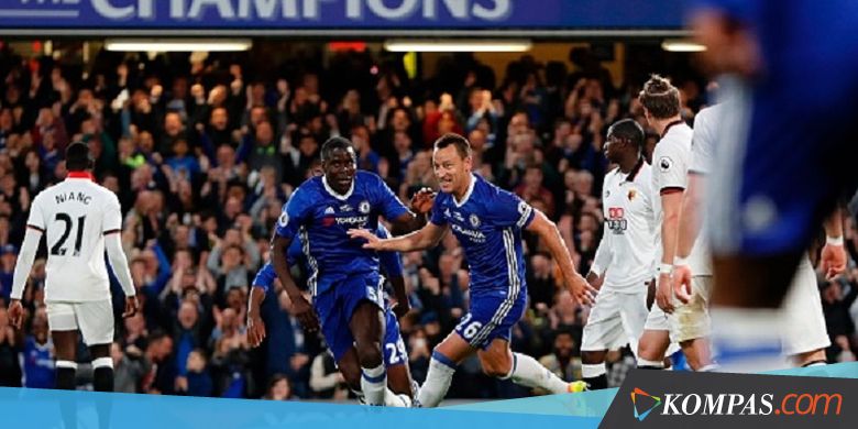 Hasil Liga Inggris, Gol John Terry Warnai Kemenangan Chelsea