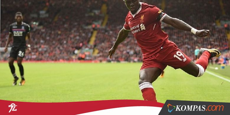 Hasil Liga Inggris, Sadio Mane Menangkan Liverpool atas Crystal Palace