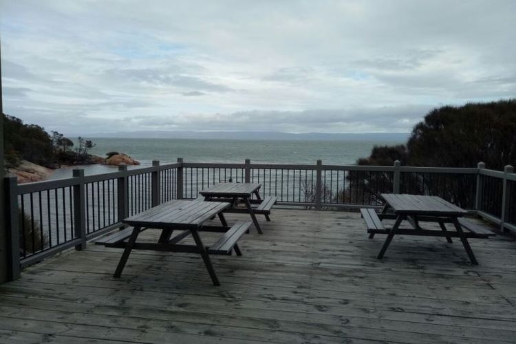 Suasana di Freycinet Lodge, Tasmania.