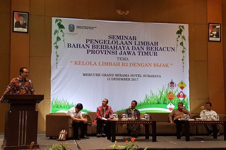Wakil Gubernur Jawa Timur Saifullah Yusuf (Gus Ipul) menyebut Jatim sedang membangun instalasi pengolah limbah bahan berbahaya dan beracun (B3) di Kecamatan Dawarblandong, Kabupaten Mojokerto.