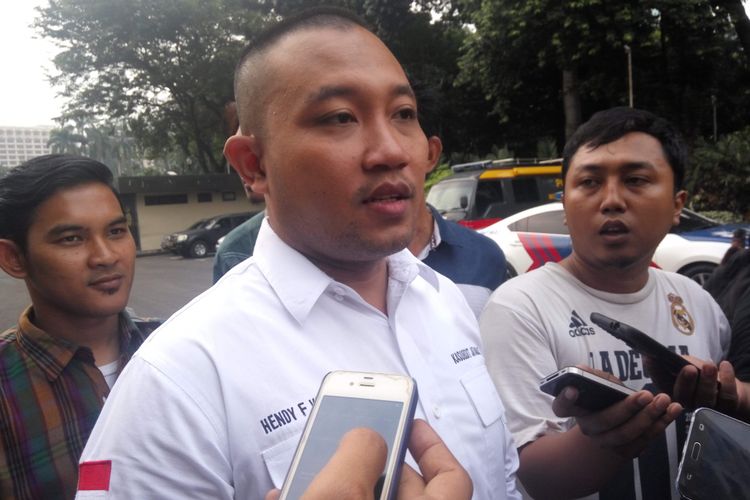 Kasubdit Jatanras Ditreskrimum Polda Metro Jaya AKBP Hendy F Kurniawan saat diwawancarai di Mapolda Metro Jaya, Jumat (2/6/2017).