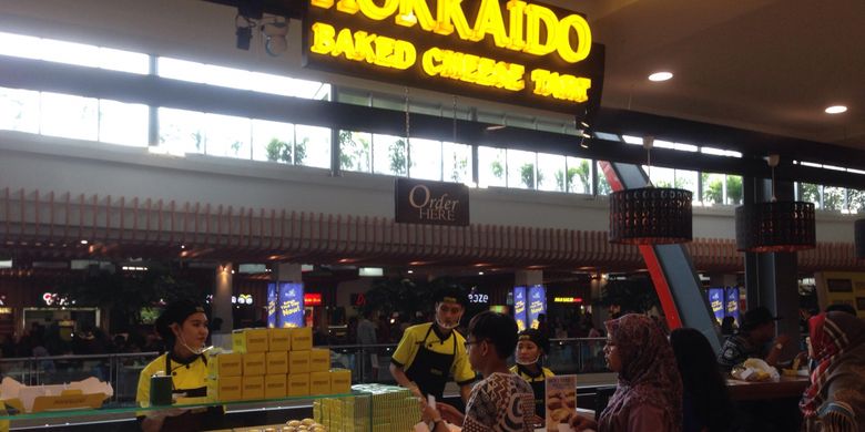 Hokkaido Baked Cheese Tart menghadirkan cheesetart bakar andalan mereka di Lantai 2 Margocity Mall, Depok, Jawa Barat.