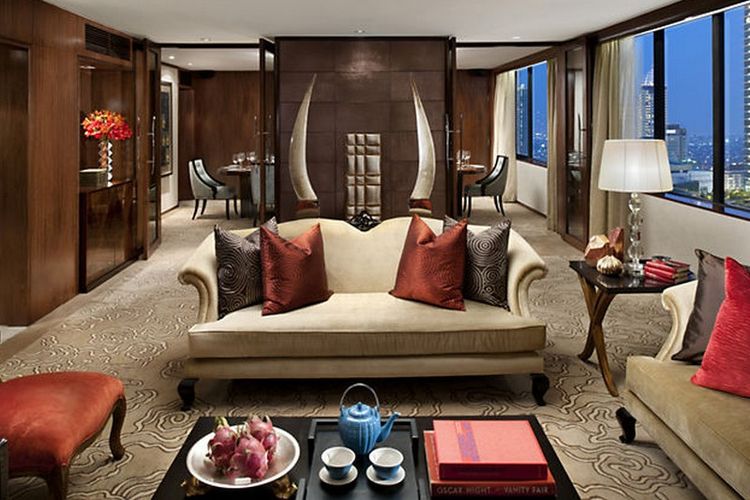 Kamar suite di Mandarin Oriental Jakarta, Mandarin Suite. (Dok. Mandarin Oriental)
