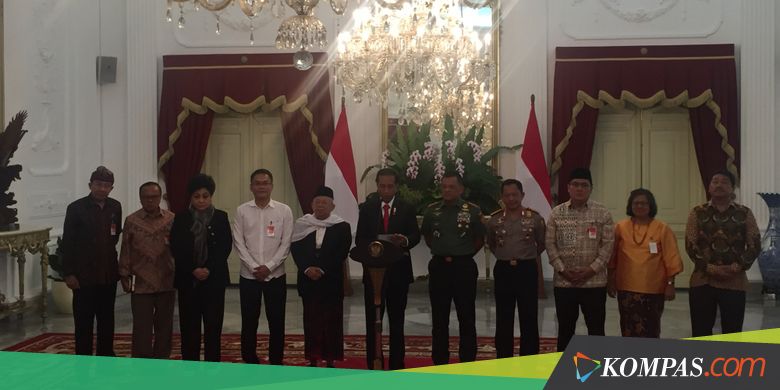 Jokowi Perintahkan Panglima-Kapolri Tindak Tegas Pengganggu Persatuan