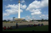 Usai Perayaan Tahun Baru, Beberapa Titik di Monas Bau Pesing
