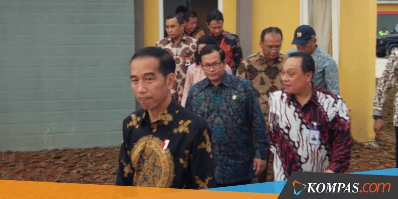 Jokowi Resmikan Rumah Murah Cicilan Rp 800.000 Per Bulan